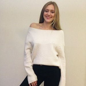 ZARA off the shoulder sweater